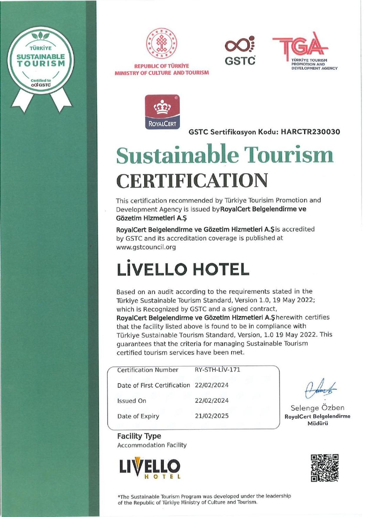 Livello Hotel Κωνσταντινούπολη Εξωτερικό φωτογραφία